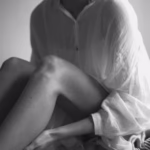 Knee Surgery is Tomorrow woman in white dress shirt