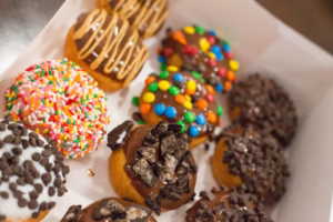 assorted doughnuts in box, Discover satisfying low calorie desserts that support your weight management goals. Learn practical strategies, research-backed insights, and sustainable habits for long-term wellness.